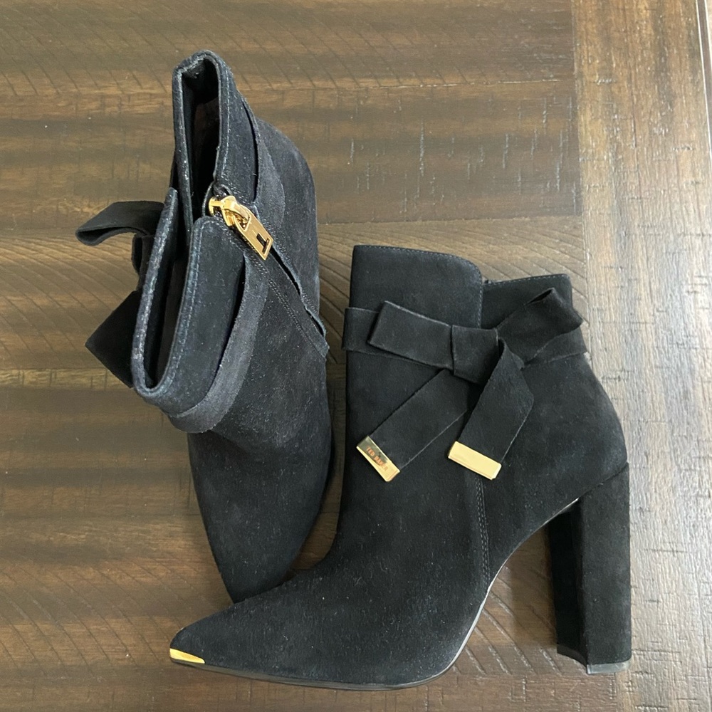 New Ted baker suede booties